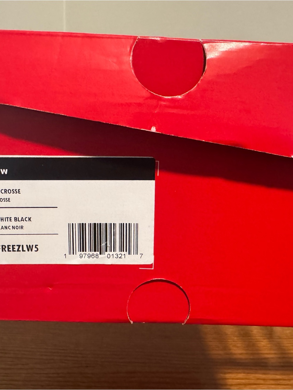 New Balance FreezeLX Low Lacrosse Cleats - Picture 3 of 3